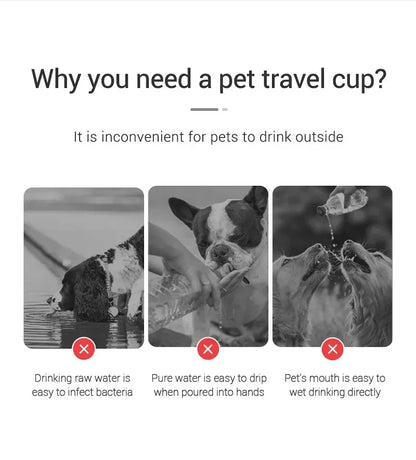 Portable Dog Water Bottle for Easy Outdoor Hydration - Smarsty