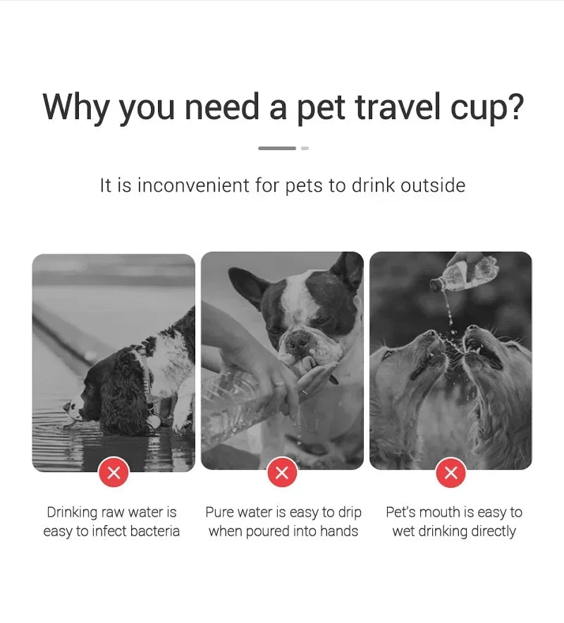 Portable Dog Water Bottle for Easy Outdoor Hydration - Smarsty