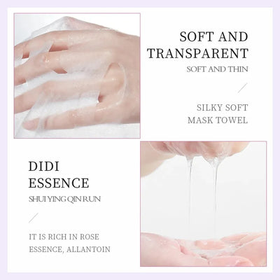 8pcs Natural Plant Face Masks for Hydration and Firming - Smarsty