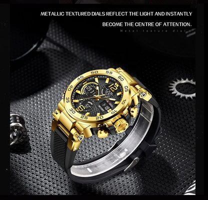 Wecool Waterproof Dual Display Alarm Clock Watch - Smarsty
