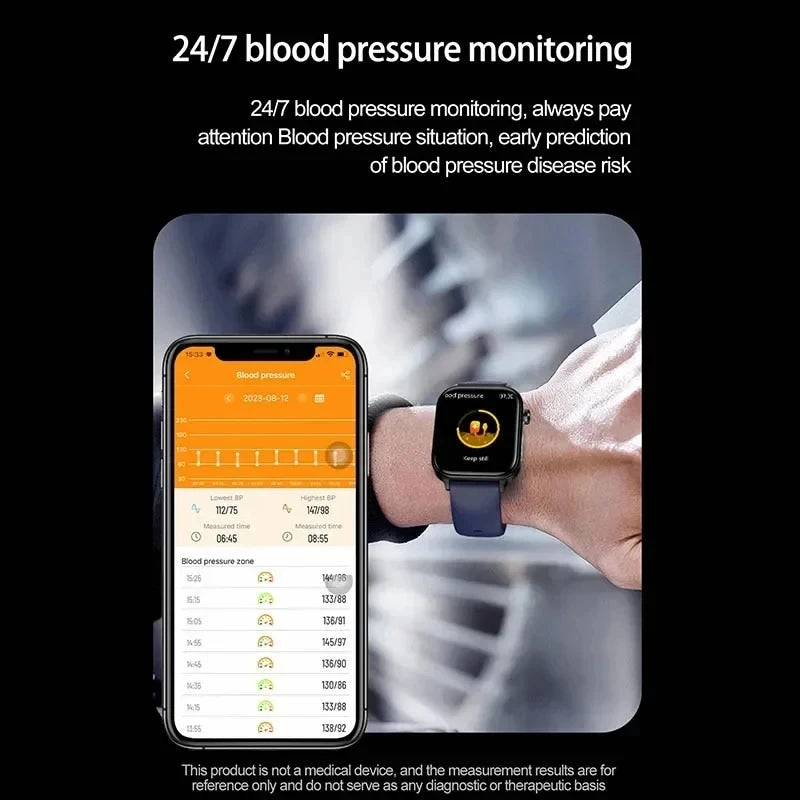 2025 Smart Watch with ECG PPG Health Monitoring - Smarsty
