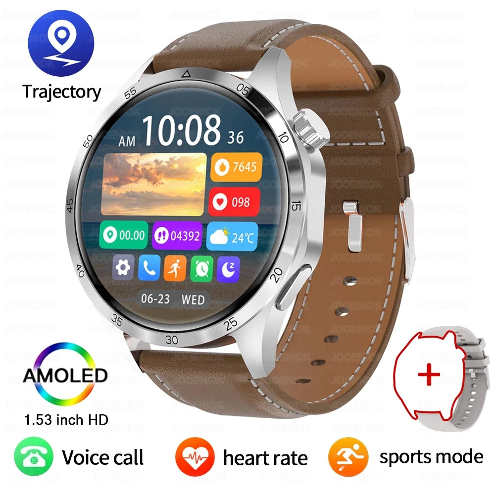 GT5 Pro GPS Smartwatch with AMOLED Screen and Heart Rate Monitoring - Smarsty