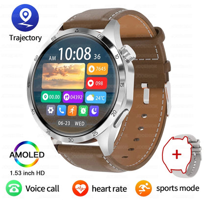 GT5 Pro GPS Smartwatch with AMOLED Screen and Heart Rate Monitoring - Smarsty