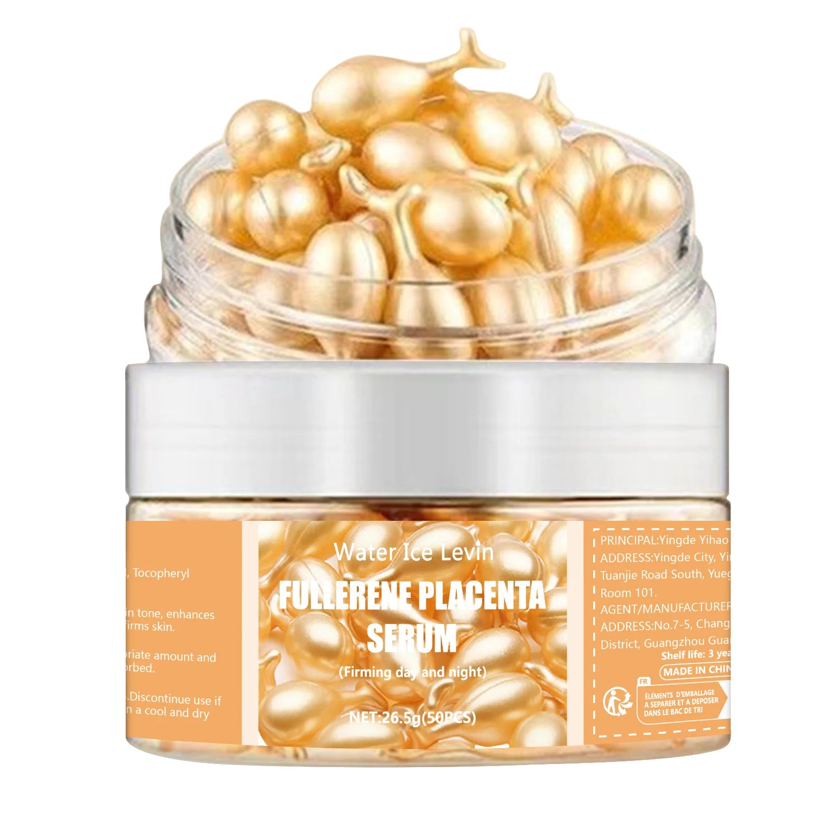 50Pcs Collagen Face Care Capsules Serum Spot Acne Wrinkle Remover Firming Whitening Hyaluronic Acid Essence Skin Care New style - Smarsty