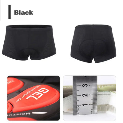 NEWBOLER Breathable Cycling Underwear Cycling Shorts 5D Gel Pad Shockproof Bicycle Underpant MTB Road Bike Underwear Man Shorts by Smarsty