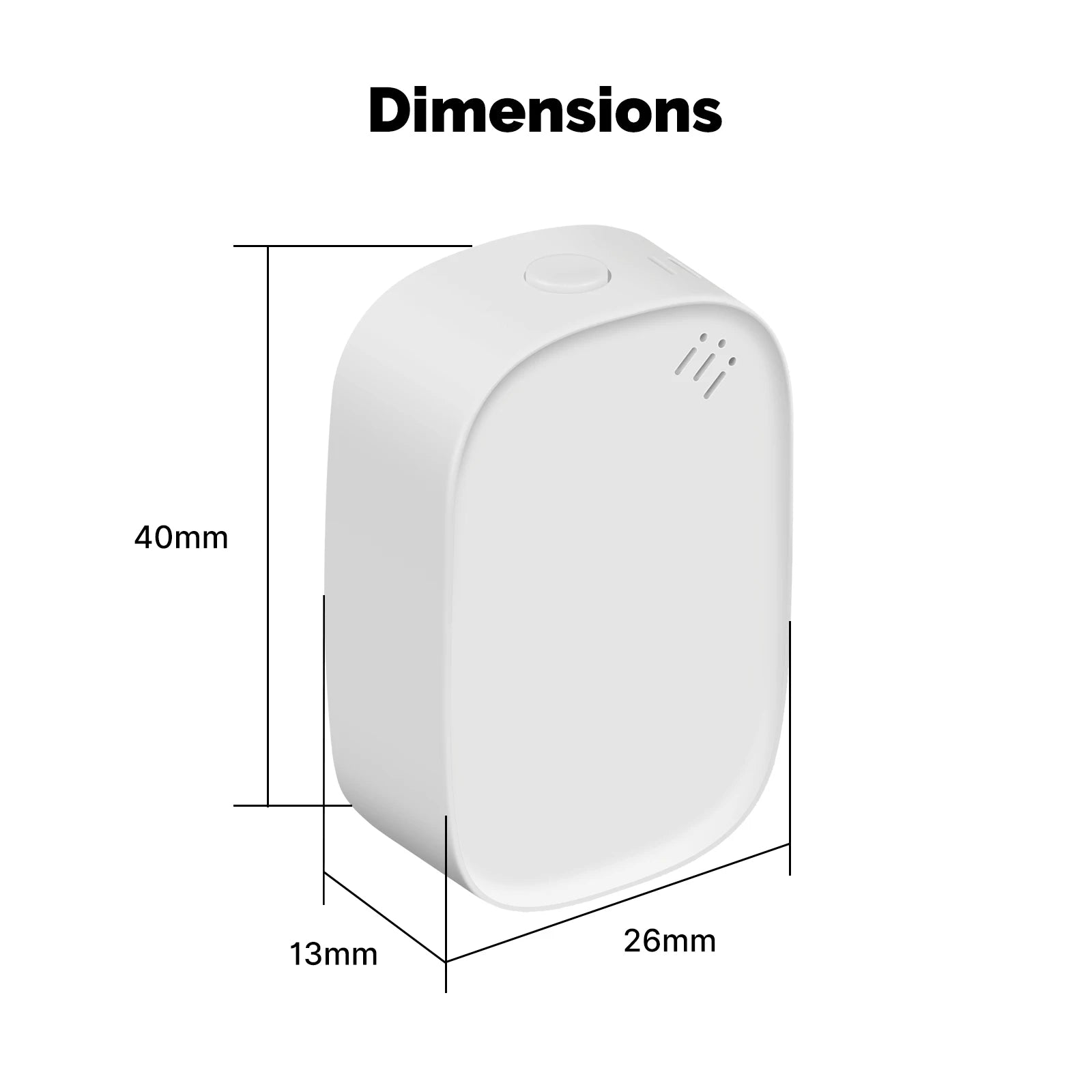 MOES Zigbee Smart Temperature Humidity Sensor for Home Monitoring - Smarsty