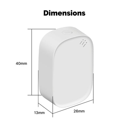 MOES Zigbee Smart Temperature Humidity Sensor With App Monitoring - Smarsty
