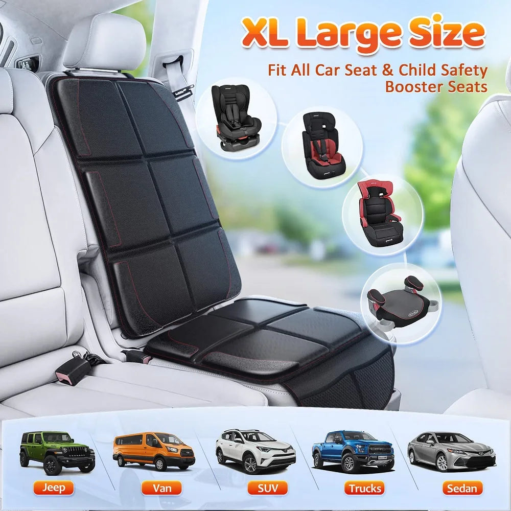 Car Seat Cover Protector For Kids Universal Rear Seat - Smarsty