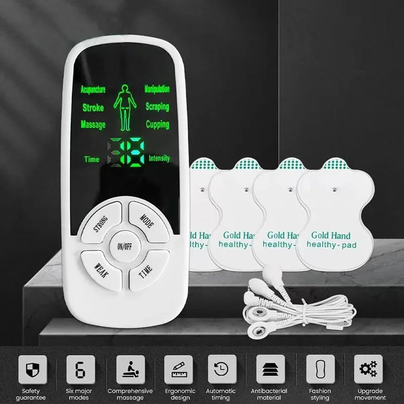 Multi-Functional TENS Unit for Pain Relief and Muscle Relaxation - Smarsty