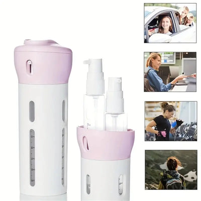Portable 4 In 1 Leakproof Travel Liquid Dispenser - Smarsty