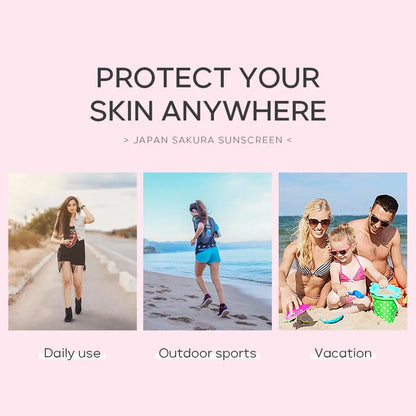 Sakura Sunscreen Cream SPF50 Moisturizing UV Protection - Smarsty