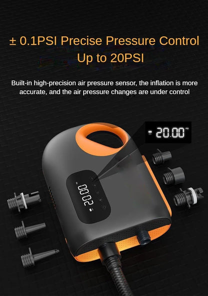 Electric Air Pump High Speed Inflator For Paddle Boards - Smarsty