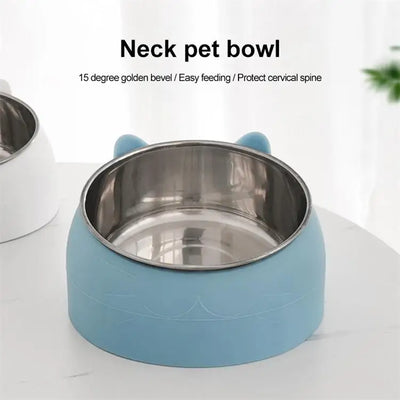 Stainless Steel Cat Feeding Bowl for Durable Use - Smarsty