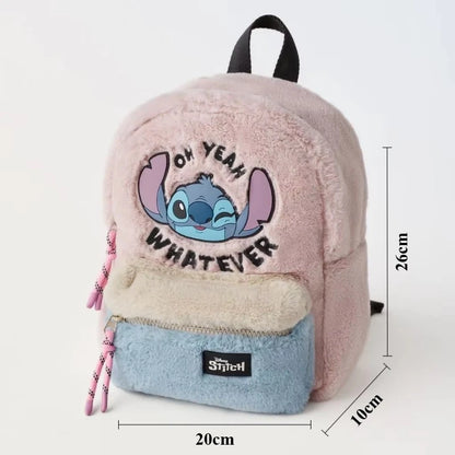 Mickey Mouse Canvas Backpack Large Capacity School Bag - Smarsty