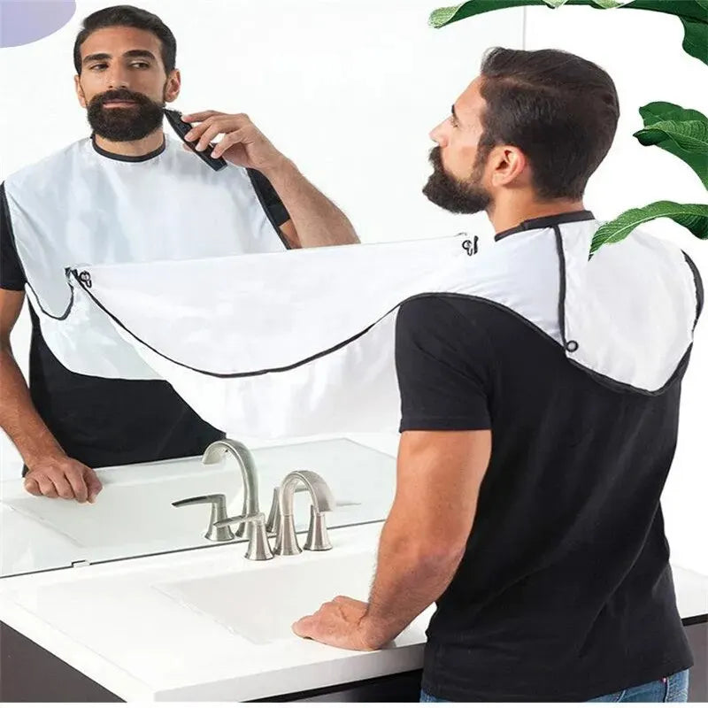 Versatile Shaving Bib for Easy Beard Styling - Smarsty
