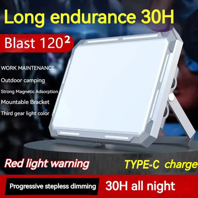 LED Camping Tent Light Rechargeable Searchlight High Power Outdoor Emergency Lighting Waterproof Portable Hanging Night Lamps by Smarsty
