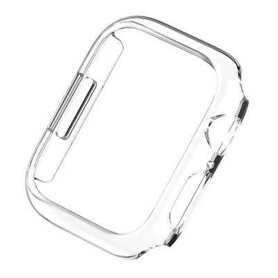 Cover for Apple Watch Case 45mm 41mm 44mm 40mm 42mm 38mm 46 49 mm Accessories PC Protector bumper iWatch Series 8 7 SE 6 5 4 3 9 - Smarsty