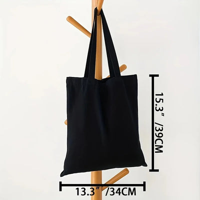 Large Capacity Canvas Tote Bag Folding Reusable Eco - Smarsty
