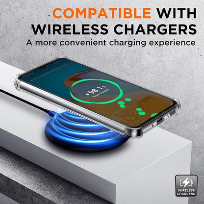 Transparent Silicone Shockproof Case For Galaxy S Series - Smarsty