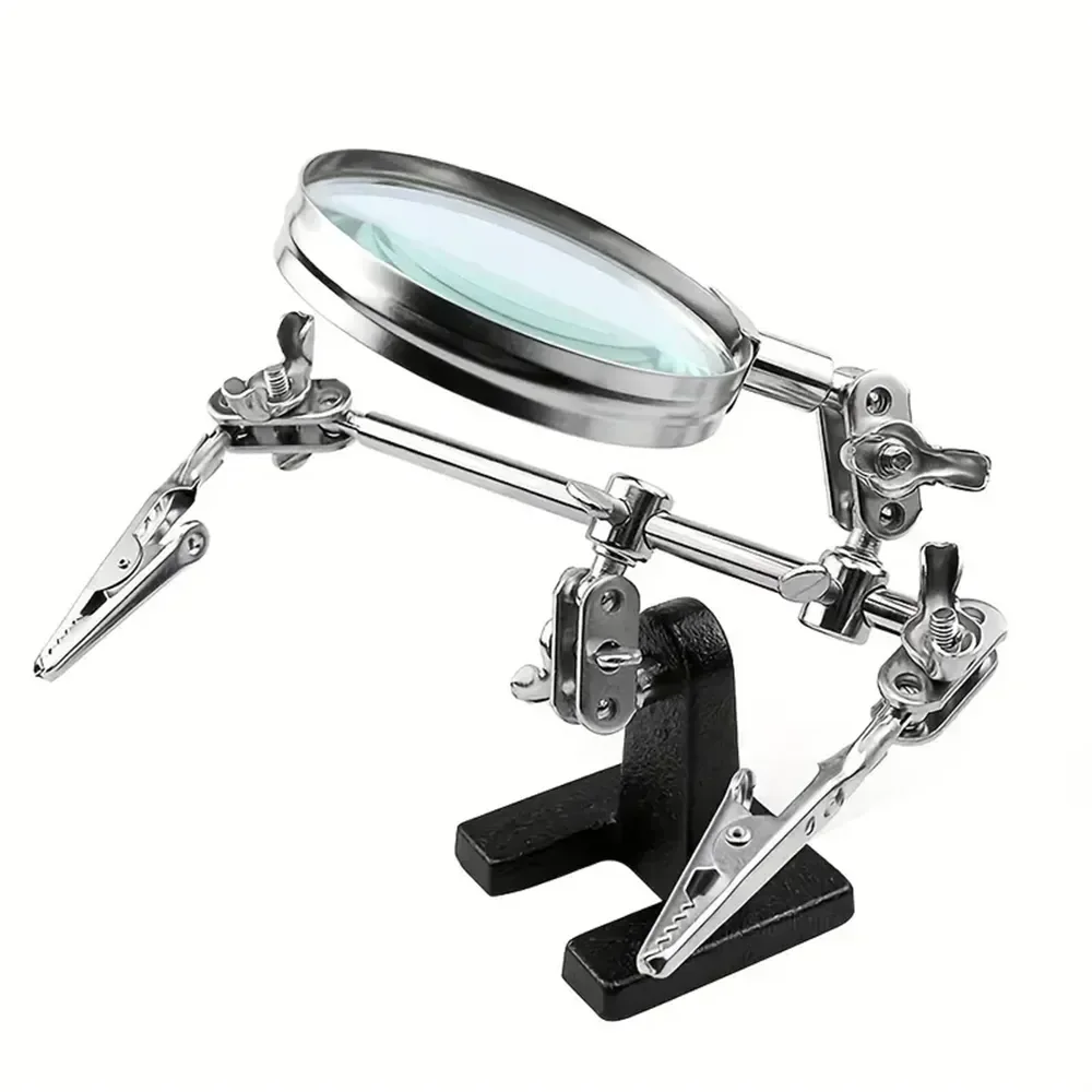 Adjustable 5X Magnifier Clip for Circuit Board Repair - Smarsty