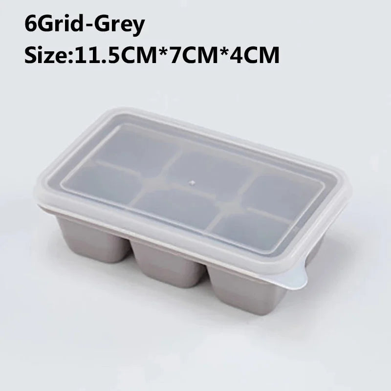 4/6/8/15/160 Grid Big Ice Tray Mold Giant Jumbo Large Food Grade Silicone Ice Cube Square Tray Mold DIY Ice Maker Ice Cube Tray - Smarsty