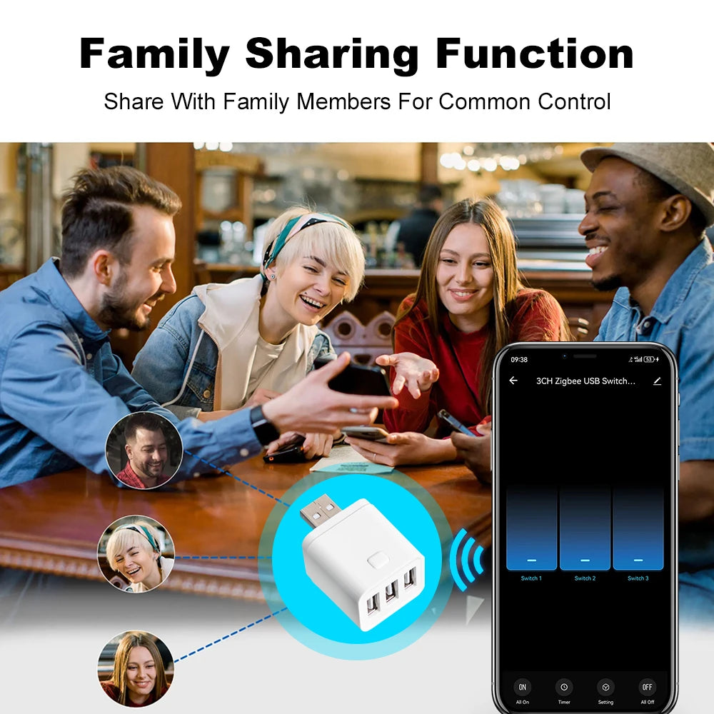 Tuya Smart WiFi Zigbee Micro USB Power Adapter - Smarsty