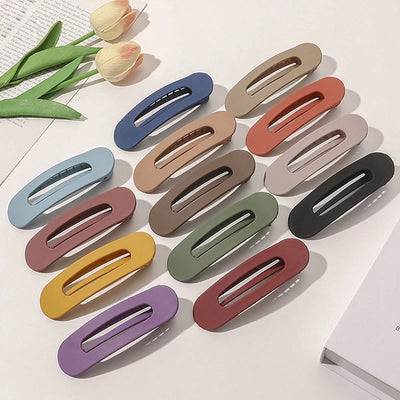 Korean Frosted Large Hair Clips for Stylish Hold - Smarsty