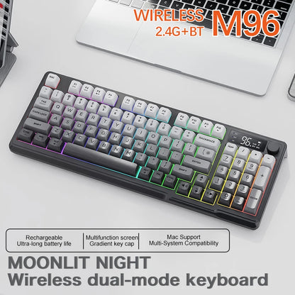 Bluetooth Gaming Keyboard With Multi Device Wireless