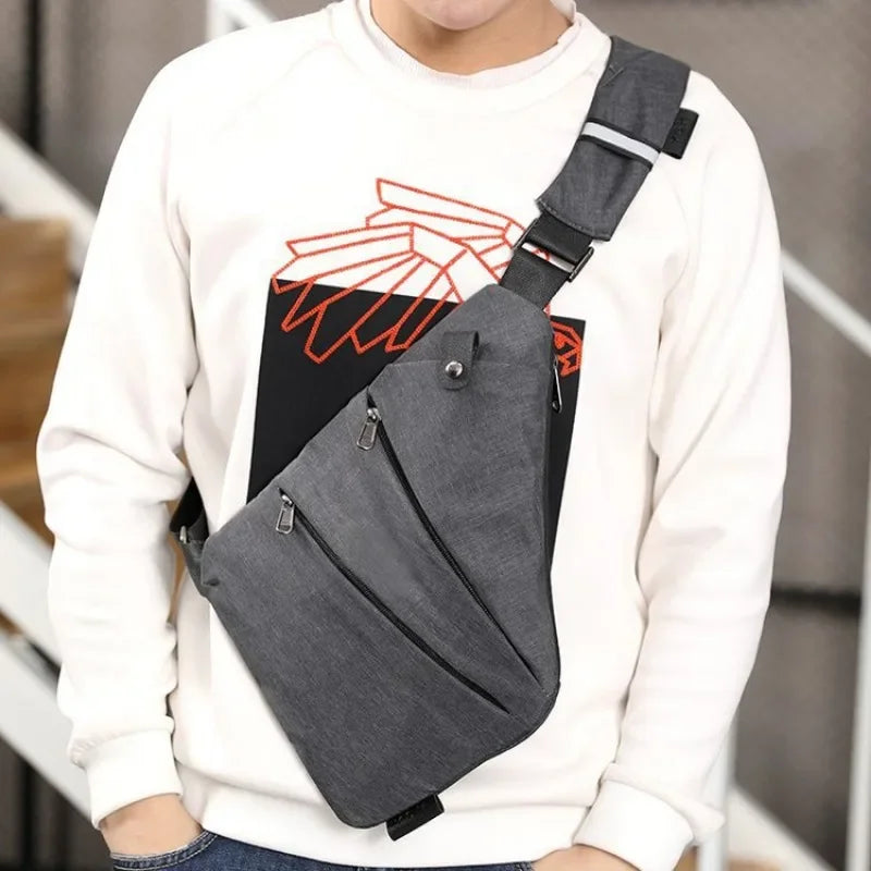 Anti Theft Travel Crossbody Bag With Hidden Wallet Secure - Smarsty