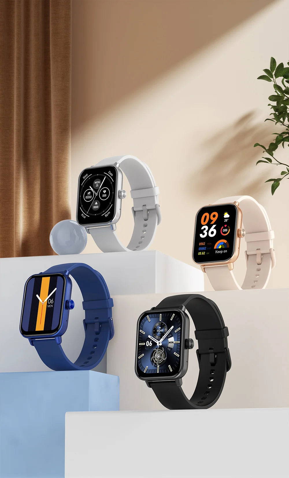 COLMI P81 Smart Watch with Voice Calling and Health Monitor - Smarsty