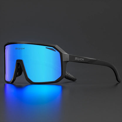 SCVCN Photochromic Cycling Glasses Bike Mountain Bicycle Golf UV400 Sunglasses Sport Protection Glasses for Men Women Baseball
