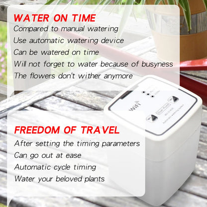 Smart WiFi Watering System with Double Pump Automation - Smarsty