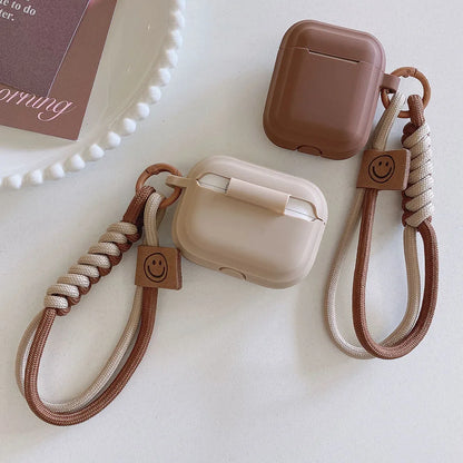 Caramel Silicone Earphone Case with Bracelet Protection - Smarsty