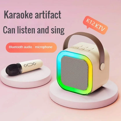 K12 Portable Karaoke Machine with Wireless Microphones - Smarsty