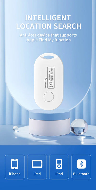 Mini GPS Tracker with Bluetooth Range for Easy Item Location - Smarsty