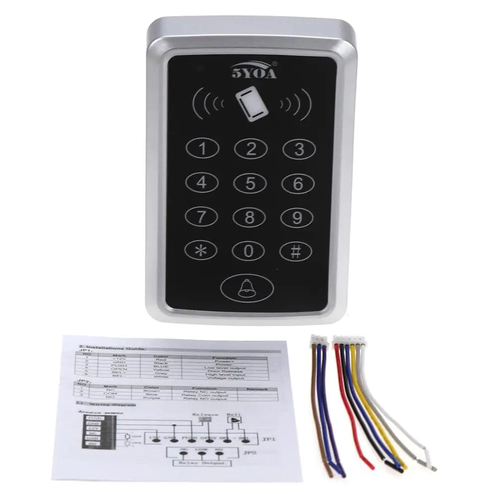 RFID Keypad Access Control System with Waterproof Cover - Smarsty
