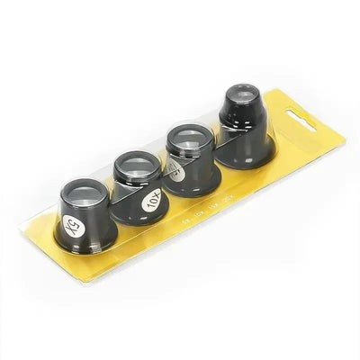 Watch Repair Tool Watch Repair 5 to 20 Times Magnifying Glass Goggles Goggles Watch Repairing Magnifying Glass Set 4PCS - Smarsty