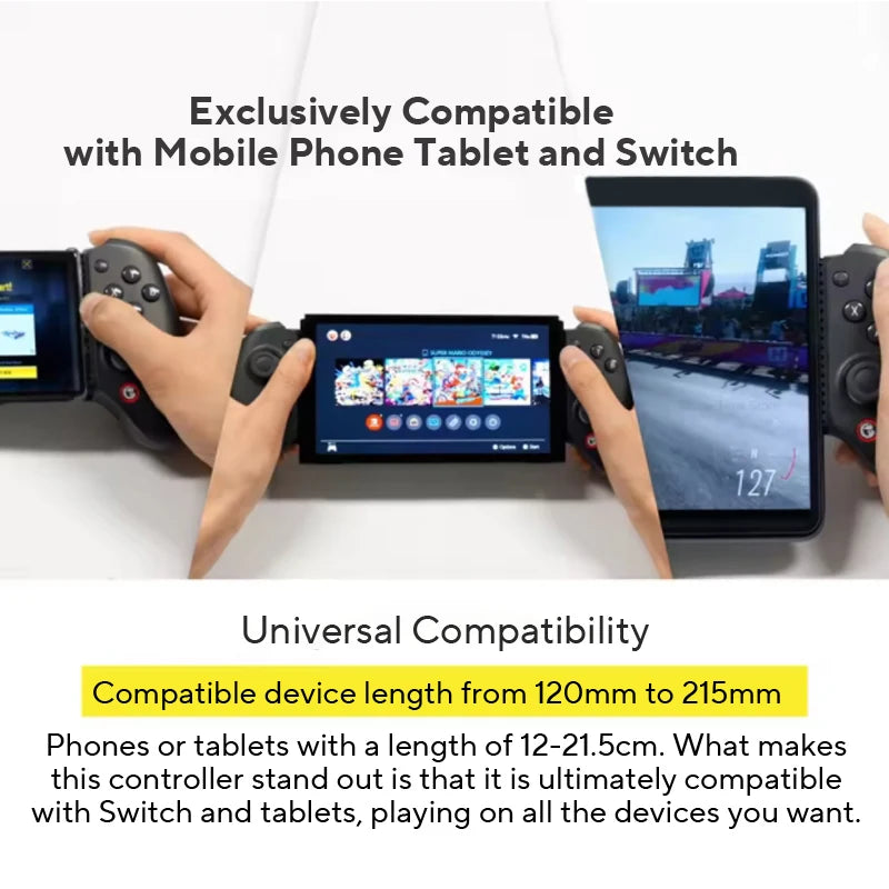 GameSir G8 Plus Bluetooth Gamepad with Hall Effect Joystick - Smarsty
