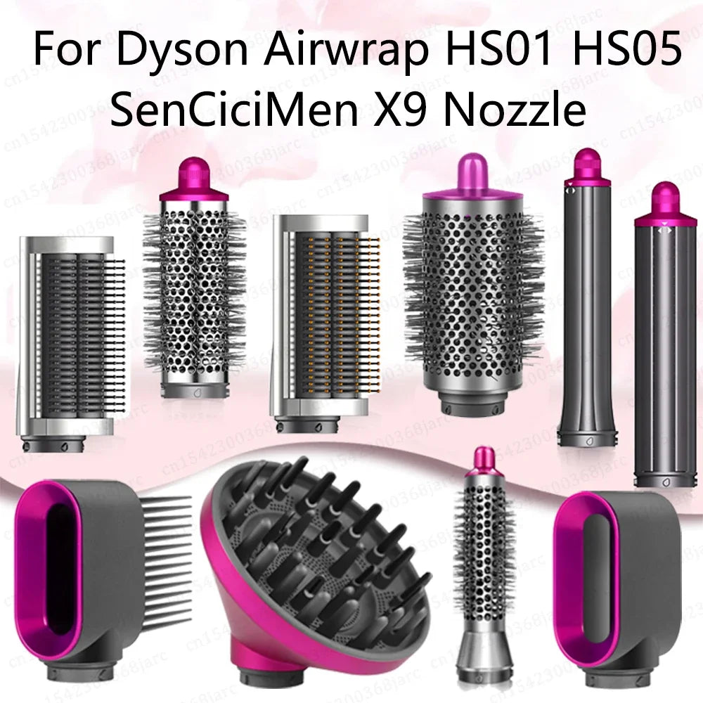 Hair Styler Nozzle for Dyson Airwrap Curler Accessory - Smarsty