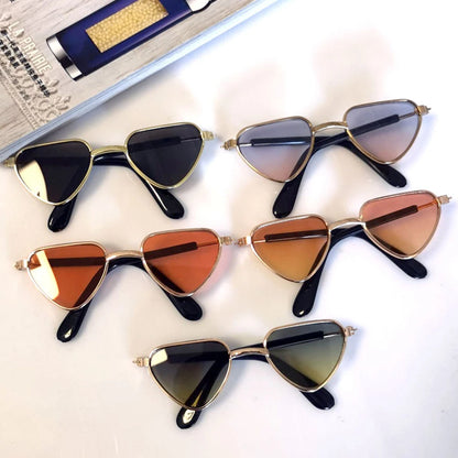 Vintage Round Dog Sunglasses for Stylish Pet Photos - Smarsty