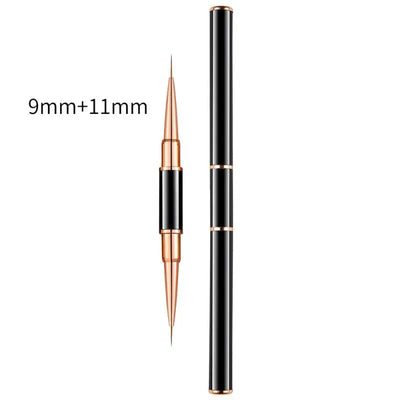 Black Nail Art Liner Brushes for Precision Design - Smarsty