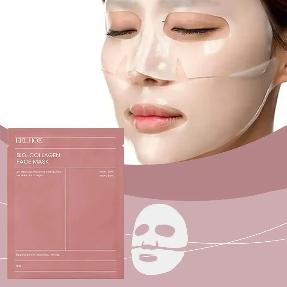 Bio Collagen Face Mask for Deep Hydration and Brightening - Smarsty