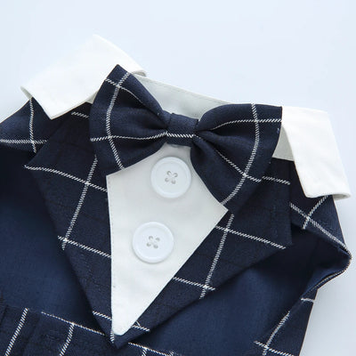 Formal Tuxedo Dog Costume for Weddings and Events - Smarsty
