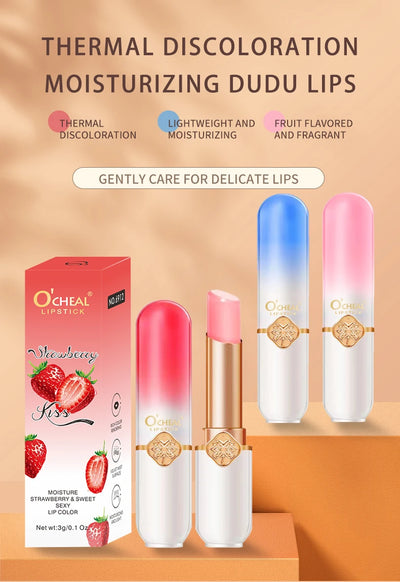 O'CHEAL Color Changing Lip Balm Moisturizing And Waterproof - Smarsty