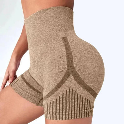 Yoga shorts, high waisted and hip lifting yoga pants, running and fitness pants, yoga clothes, sportswear - Smarsty