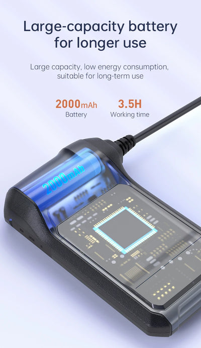 Industrial Endoscope Camera 8mm HD1080P 4.3inch IPS Screen 1080P Pipe Inspection Camera for Car Repair IP67 Waterproof 8 LEDS - Smarsty