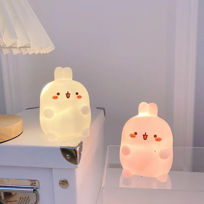 Rabbit LED Night Light for Cozy Bedroom Atmosphere - Smarsty
