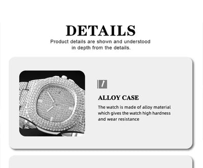 Luxury Men's Stainless Steel Sports Watch with Luminous Feature - Smarsty