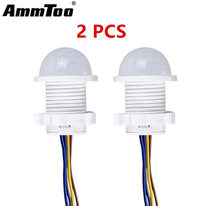 2PCS Smart PIR Motion Sensor Light Switches Auto On Off - Smarsty