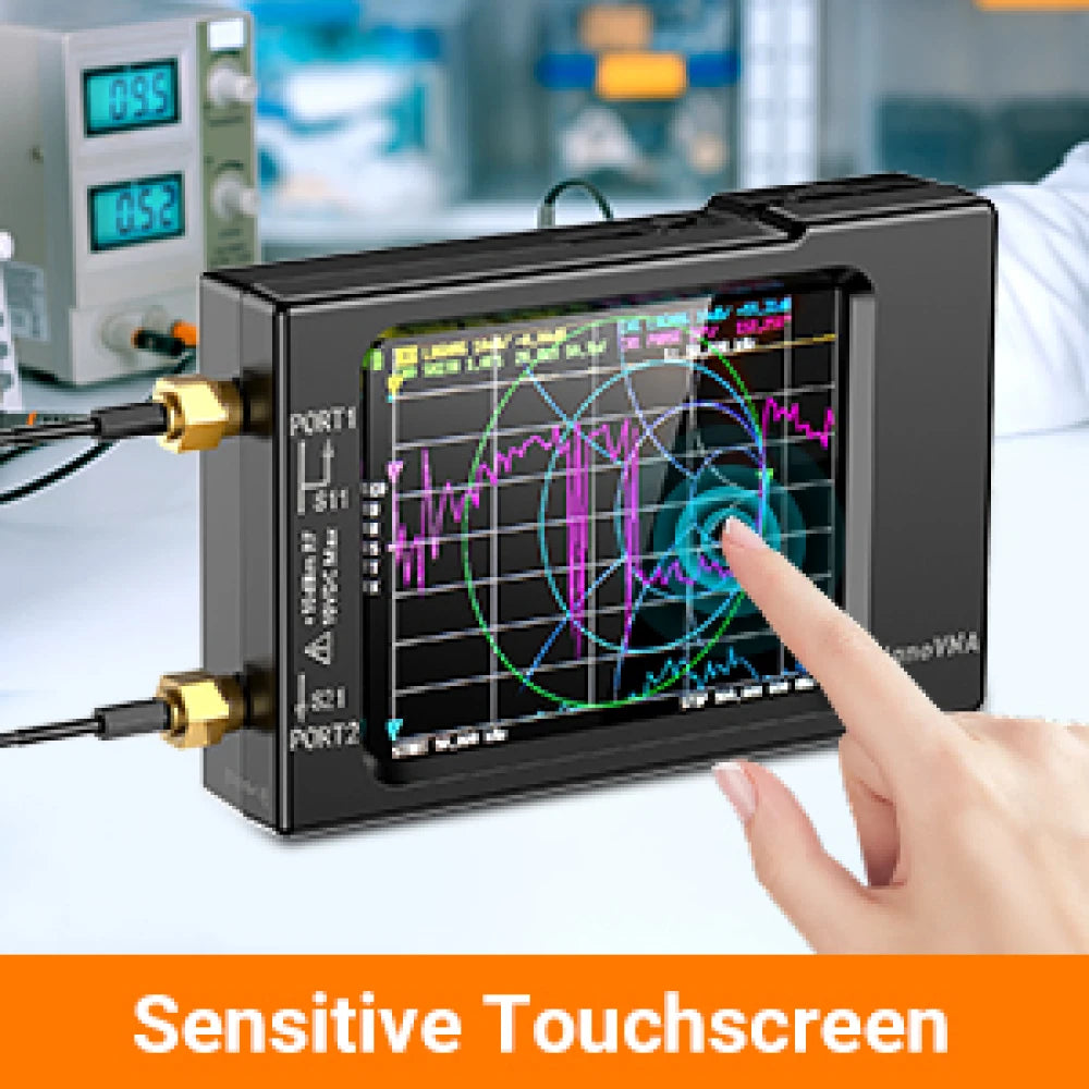 NanoVNA-H Vector Network Analyzer with SD Card Support - Smarsty